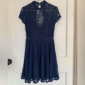 Dark blue cocktail dress, juniors size 5